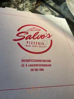 Salvo's Pizzeria menu