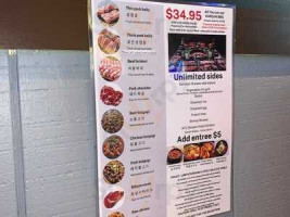 K-chicken Grill Korean Bbq menu