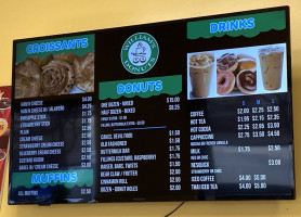 Williams Doughnuts menu