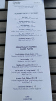 Founders House Dining Drinks menu