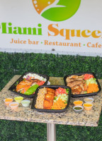 Miami Squeeze Juice Bar food