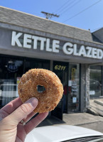 Kettle Glazed Doughnuts outside