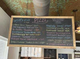 The Flower Shop Winery Pizzeria menu