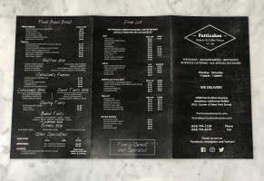 Patticakes The Dessert Co menu