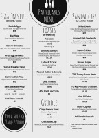 Patticakes The Dessert Co menu
