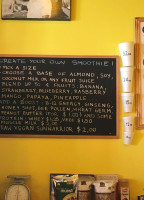 Athens Juice menu