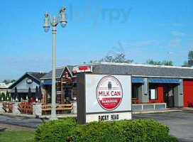 Milk Can Hamburgers Frozen Custard outside