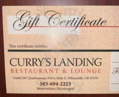 Curry's Landing At Charbonneau logo