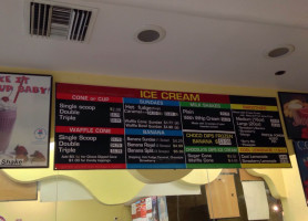 Goody Goody Ice Cream Candy menu