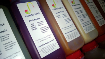 Journey Juice menu