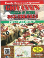 Giovannis Of Central Florida menu