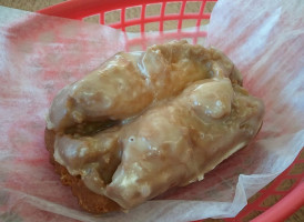 Rose Donuts And Ice Cream food