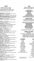 Alpine Bakery And Trattoria menu