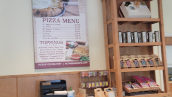 Alpine Bakery And Trattoria menu