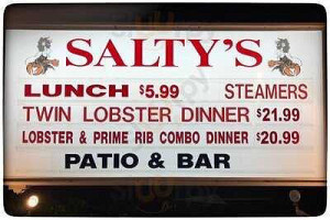 Salty's  Seafood Restaurant outside