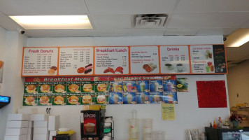 Donut City menu