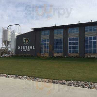 Destihl Brewery Beer Hall outside