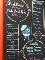 Mr Bills Village Smokehouse menu