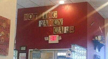 Nothing Fancy Cafe inside