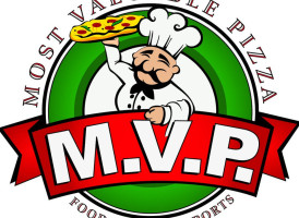 M.v.p Pizza logo