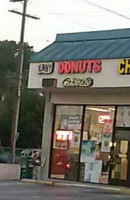 Yummy Donuts Croissants outside