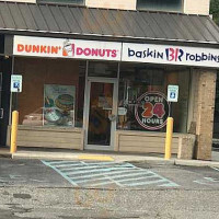 Dunkin' outside