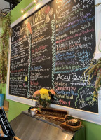 Raw South Juice Co. menu