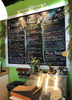 Raw South Juice Co. menu