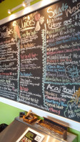 Raw South Juice Co. menu