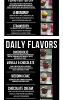 Smallcakes Cupcakery menu