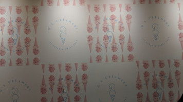 G's Creamery menu