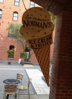 Norman's Ice Cream Freezes outside