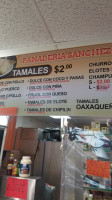 Panaderia Y Tamaleria Sanchez Bakery menu