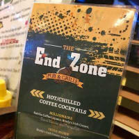 The End Zone Pub menu