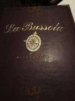 La Bussola menu