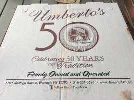 Umberto's Restaurant - Wantagh menu