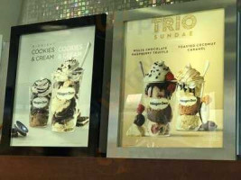 Haagen-dazs Ice Cream menu