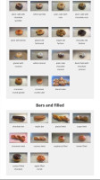 Golden Donuts menu