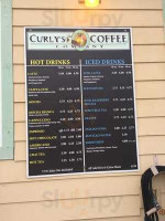 Curly's Coffee Company menu