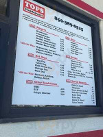 Tops Choice Hamburgers menu