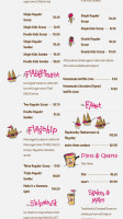 Flapdoodles Homemade Ice Cream menu