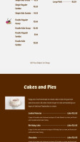 Flapdoodles Homemade Ice Cream menu