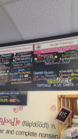 Flapdoodles Homemade Ice Cream menu