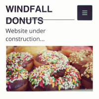 Windfall Donuts menu