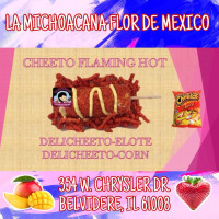 La Michoacana Flor De Mexico menu