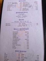 Eastwind Seafoods menu