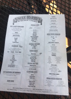 Uncle Harry's New York Bagelry menu