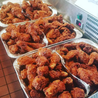 Honey Dress Fried Chicken food