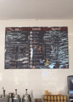 Creamery menu