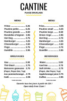 Newport Creamery menu